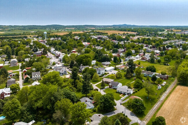 Walkersville boasts stunning distant views of Sugarloaf Mountain.
