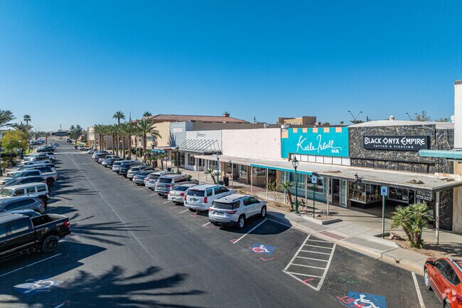 Like many main streets, Historic Downtown Yuma is walkable and invites interaction.