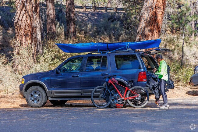 Taking the bike and the kayak out for makes for a full day of nature's enrichment.