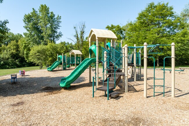 Peach Creek Park has a large playground for kids of all ages.