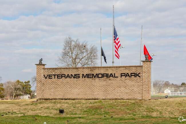 Veterans Memorial Park is La Vergne's largest park.