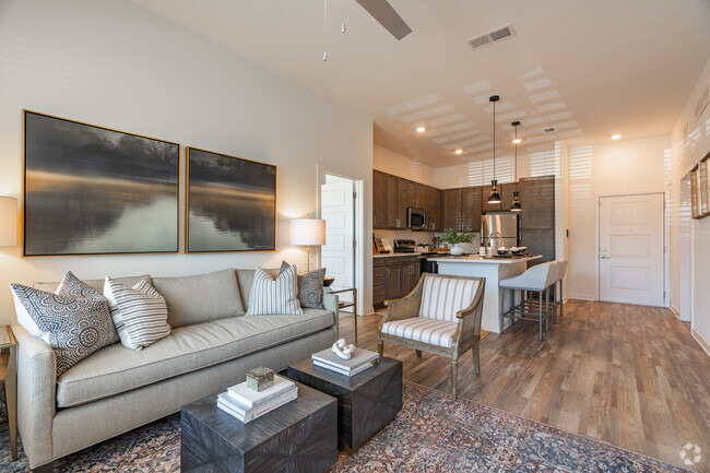 Roan 2BR, 2BA - 1100SF - Living Room