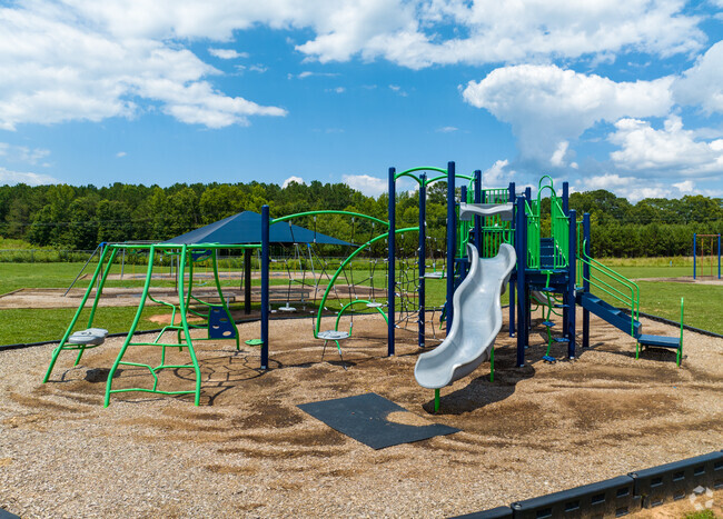 Willis Road Elementary School has multiple playgrounds.