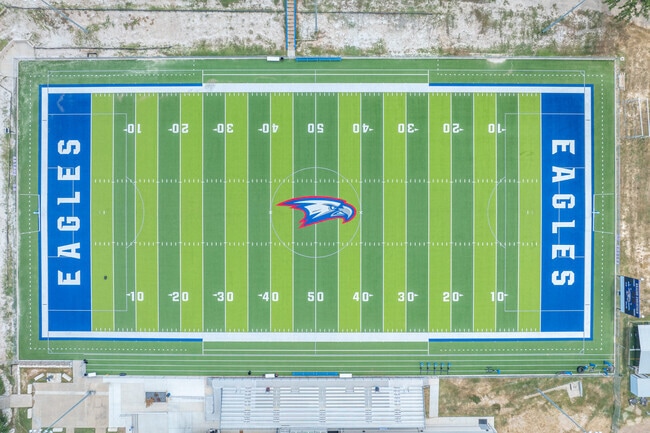 The mascot of Brazos Christian School is the Eagles.