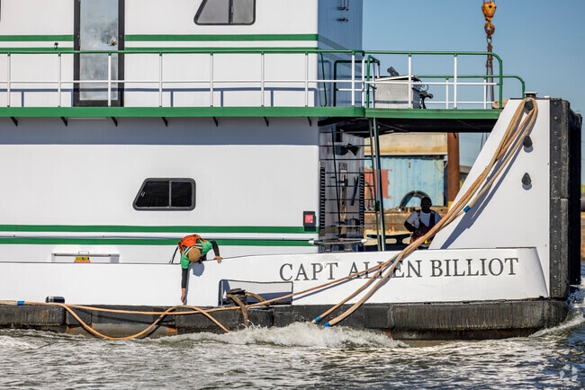 The waterways and bayous in and around Cameron are a big part of the life of local residents.
