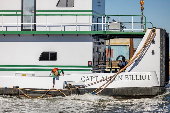 The waterways and bayous around Margaret Place Historic District are a big part of life.