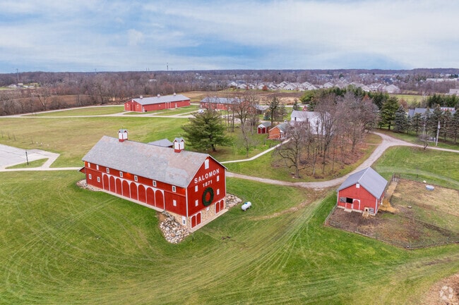 Fort Wayne's Salomon Farm Park is a working farm that teaches about farming in the 1930's.