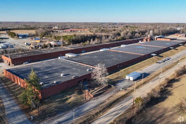 There are several warehouses within the Lexington area.