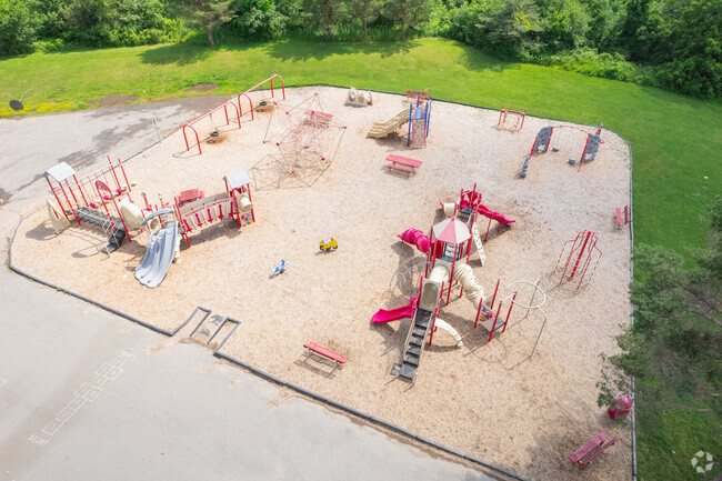Glencliff Elementary School has a spacious playground.