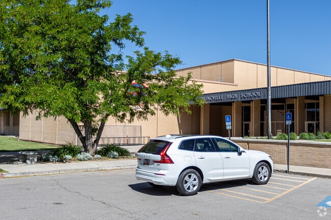 Springville High School is located in the East Hobble Creek neighborhood.