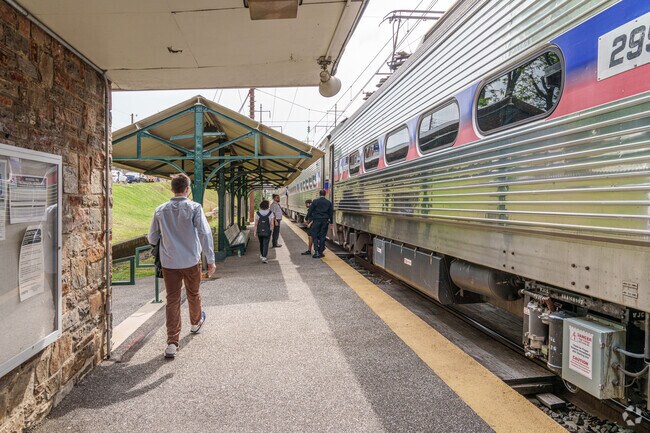 SEPTA's Ridley Park Station is a vital transportation link along the Northeast Corridor.