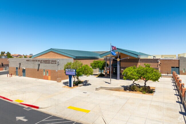 Kids can attend James E. & Alice Rae Smalley Elementary School in Paradise Hills.