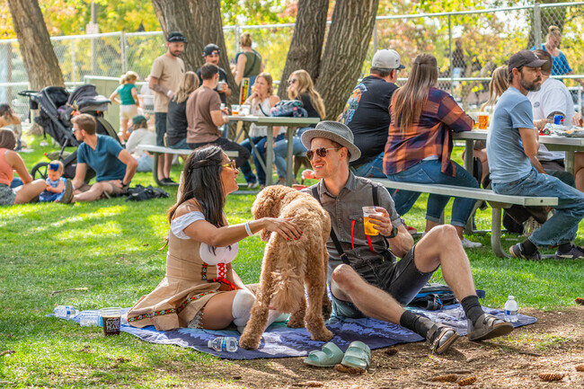 Grab a blanket or a table and enjoy a brat with some beer at Oktoberfest in Flagstaff.