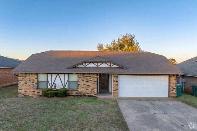 This unique ranch-style house has a simple and cozy feel in Spencer.