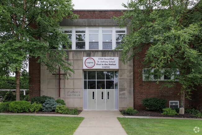 51% of students at St. Anthony School are male.