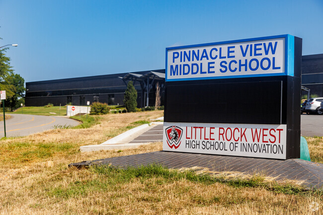 Pinnacle View Middle School is part of the Little Rock Public School District.
