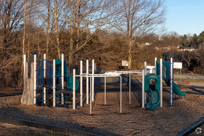 This is one of the play area at Georgetown Elementary School.