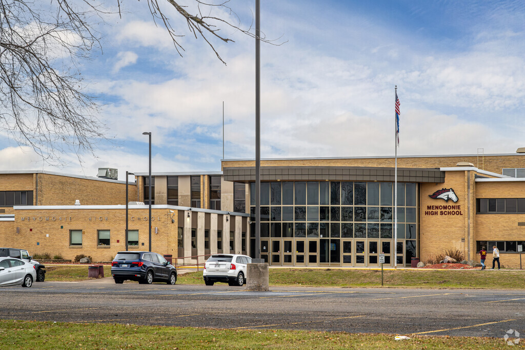 Menomonie High School is located in Menomonie, Wisconsin.