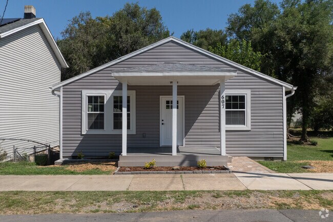The neighborhood's layout promotes a walkable community, with porches facing the street.