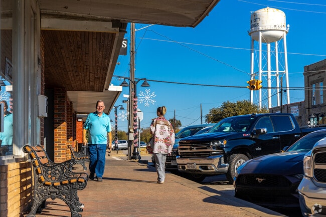 Today, Royse City's Main Street features a mix of older businesses and new establishments.