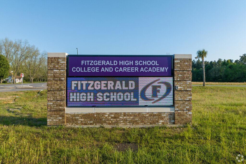 Fitzgerald High School College and Career Academy serves over 800 students.