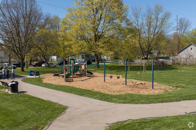 Foster Park playground offers family-friendly fun in Lansing’s Eastside.