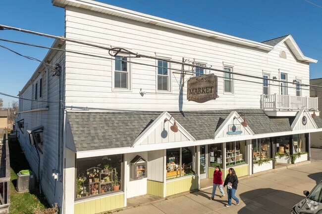 Downtown shopping in St. Joseph includes shops like the Minnesota Street Market Food & Art Co-op.