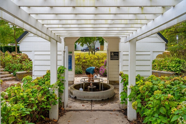 East Carmel residents can fill their jugs at Old Faithful, an artesian well.