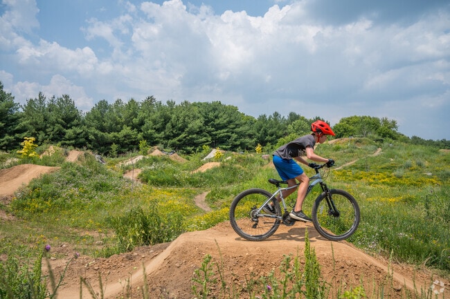Ride the dirt track at the Cottage Grove Bike Park, just minutes from Saint Paul Park.
