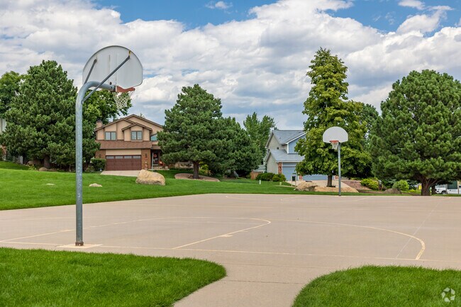 Residents can play a game of pickup basketball at Oak Meadows Park in Broadmoor Bluff.
