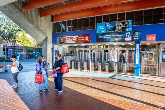 Fruitvale BART station is around 1.5 miles away from Wentworth Holland.