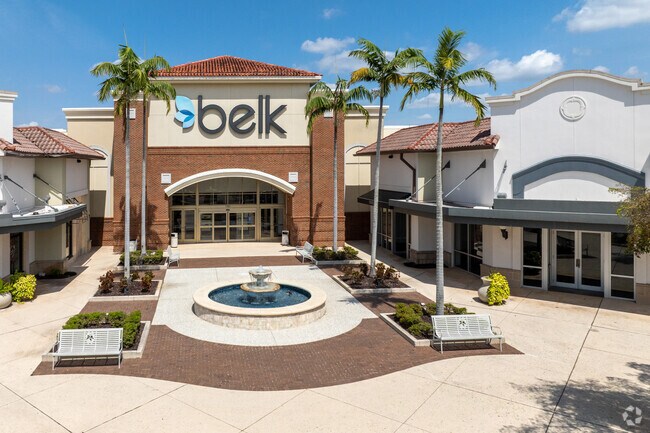 The Town Center Mall has anchor stores to niche shops & restaurants nearby to San Carlos Park.