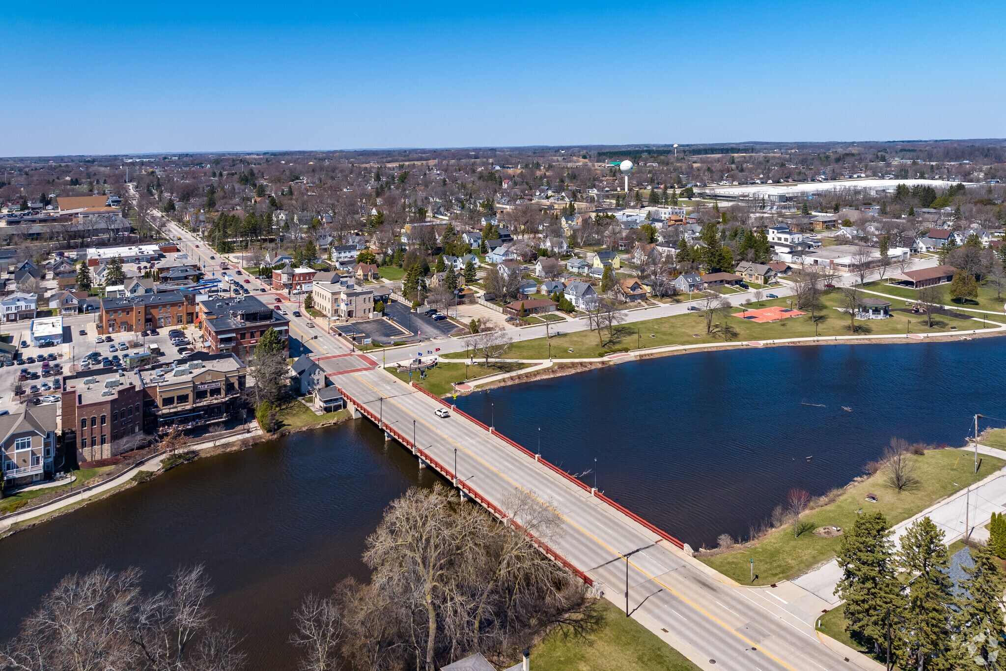 Grafton is a village of over 12,000 people in Ozaukee County, Wisconsin.