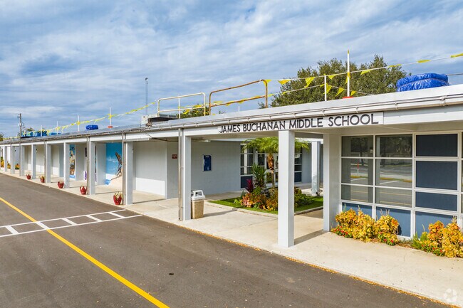 Buchanan Middle School has 704 students in grades 6-8.