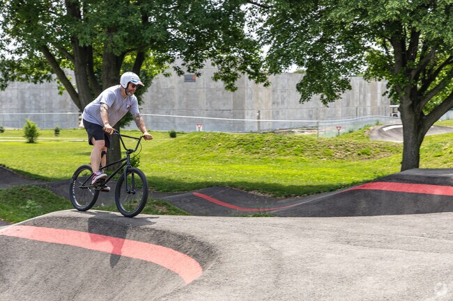 Bike riders of all ages can test their skills at the Dayton Bike Yard in nearby Walnut Hills.