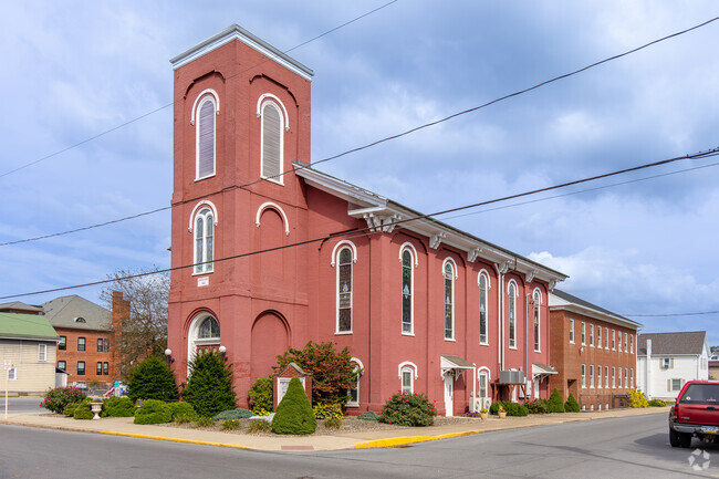 St. John Evangelical Lutheran Church is centrally located in Downtown Jersey Shore.
