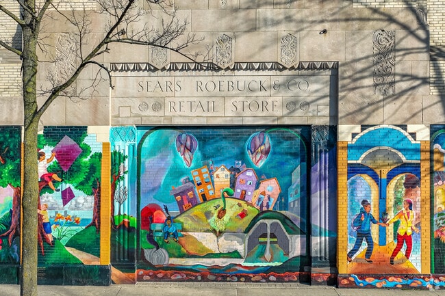 Historic Mitchell Street is a vibrant juxtaposition of old and new.