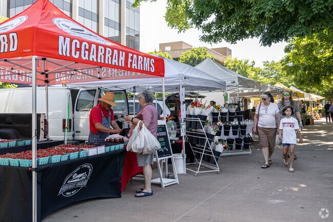 Since 1973 the Fayetteville Farmers Market has offered local farmers and makers a place to sell.