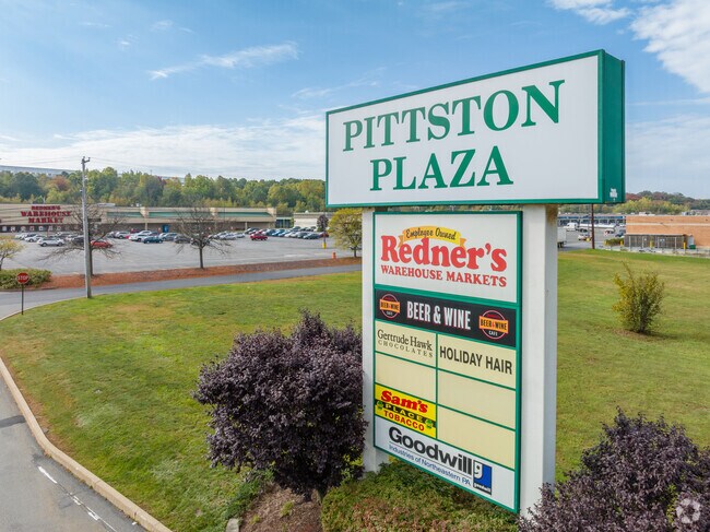 Hughestown has plenty of shopping to offer residents at the Pittston Plaza