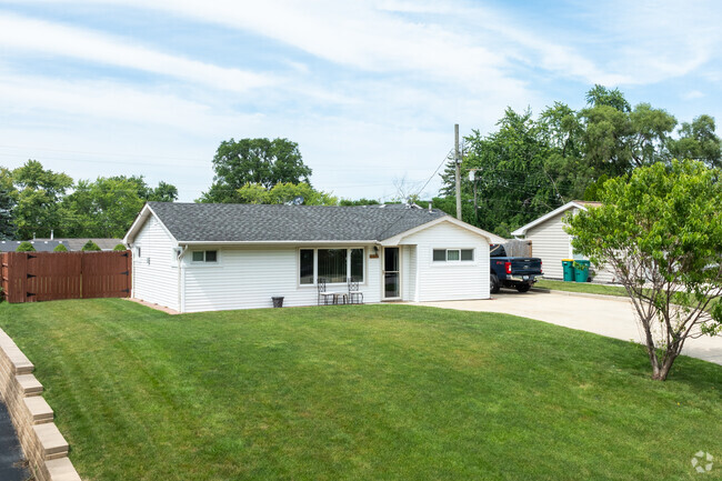 Postwar ranch-style homes are a popular choice in Big Run.