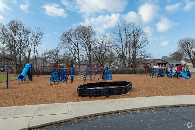 Playgrounds fill with laughter each day at Shawnee Elementary School.