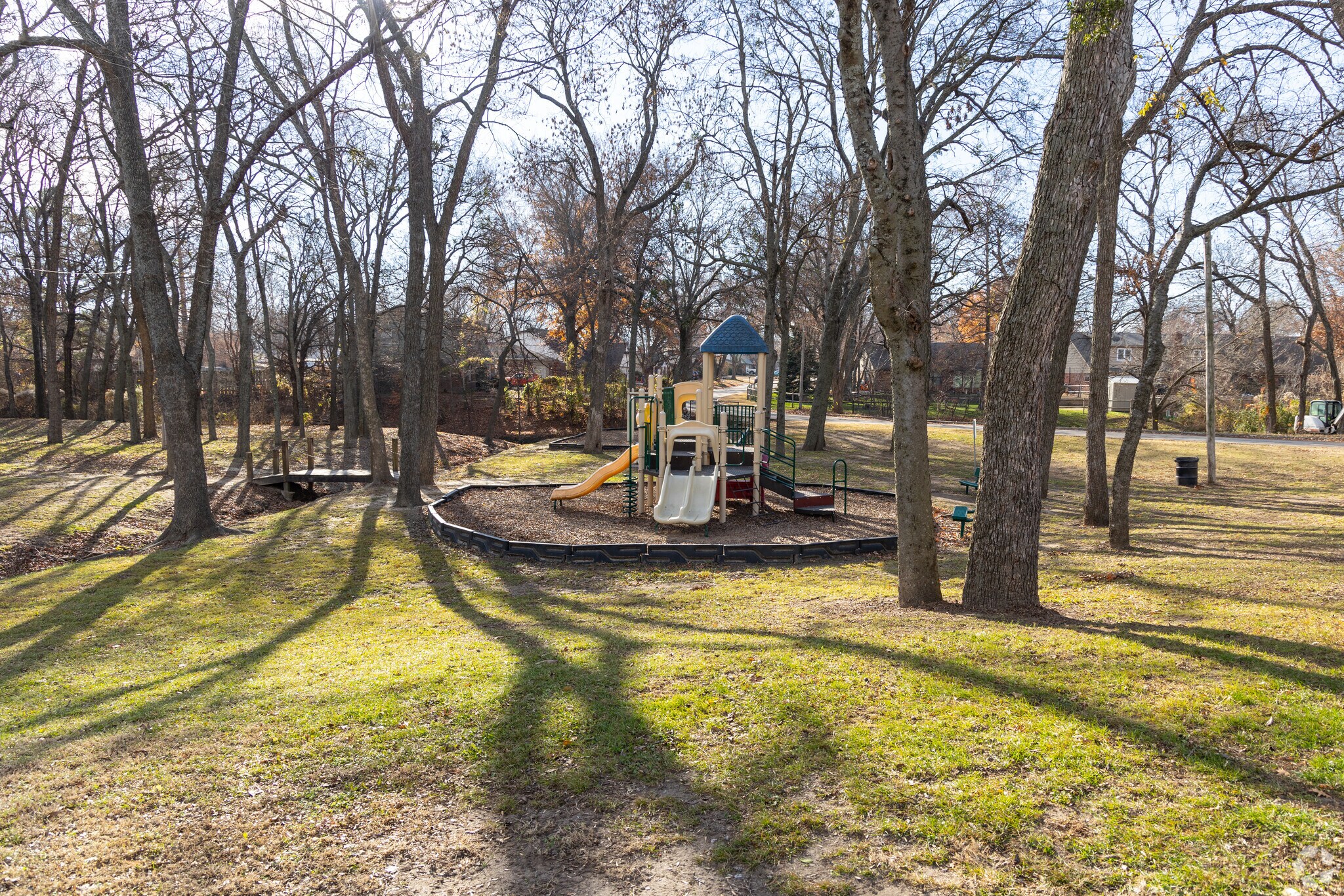 Wedgewood Park sits under mature trees providing shade in the hot summer months.