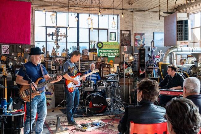 The Jenks in Downtown Cuyahoga Falls offers a unique venue for music, art, and shopping.
