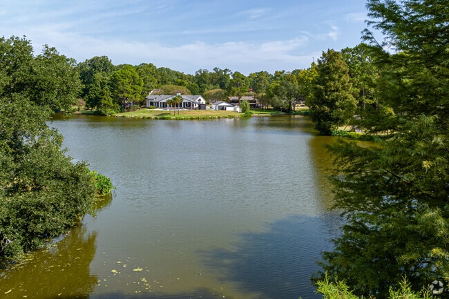 Waterfront properties are available in Oak Hills Place.