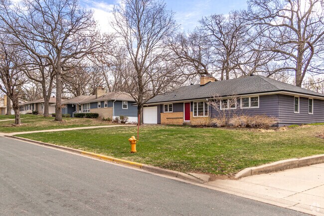 Spacious ramblers on large lots are available in the Moore Lake Hills neighborhood.