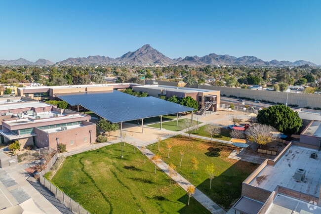 The center of campus at Madison No. 1 Middle School in Phoenix.
