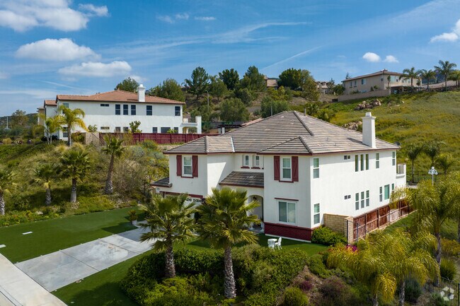 Beautiful homes are located in the hills of Lake Hills/Victoria Grove.