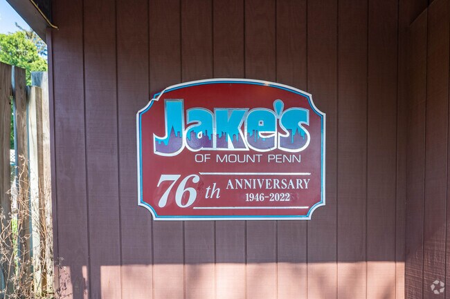 Stop by the famous Jake's of Mount Penn Restaurant for some good home cooking.