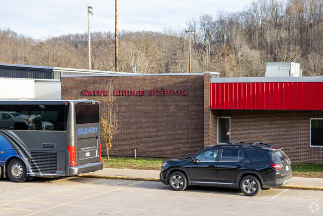 Wayne High School is attached to Wayne Middle School.