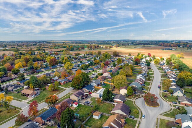 Gridded communities are common in the Firmantown neighborhood.